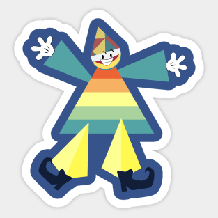 Happy Clown Sticker